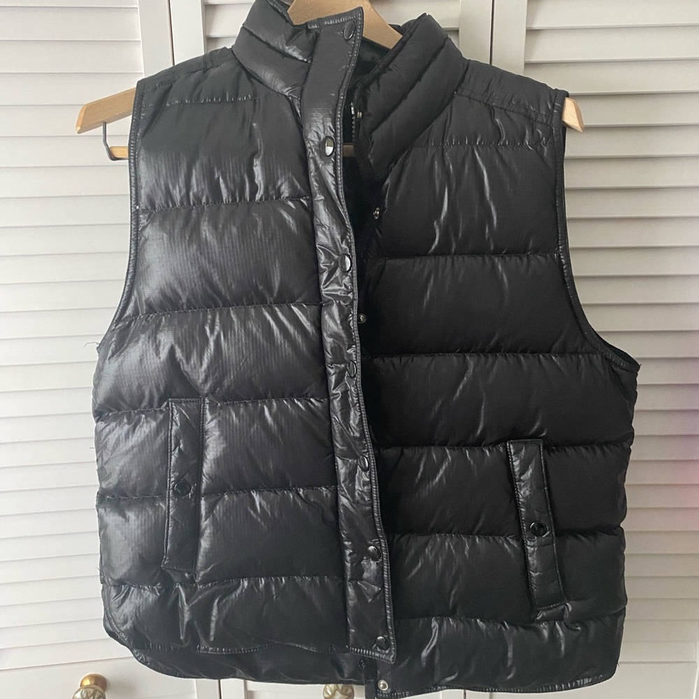 J. Crew Down Puffer Vest Black